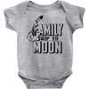 Family Trip To Moon Baby Onesie