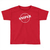 sniper fun Toddler T-shirt