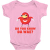 Do You Know Da Wae, THE WAY, DA WAE, Finding Da Wae, Ugandan Knuckles, Baby Onesie
