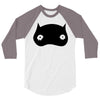 black owl 3/4 Sleeve Shirt