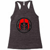 skull woman Racerback Tank