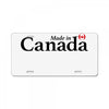 made in canada License Plate