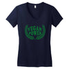 Vegan Power Women's V-Neck T-Shirt