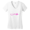 jake paul signature pink Women's V-Neck T-Shirt