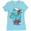 mr. sleepy hand Ladies Fitted T-Shirt