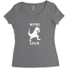 Winosaur Women's Triblend Scoop T-shirt
