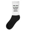 April Girls Socks