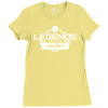 legends are born in january Ladies Fitted T-Shirt