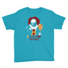 it pennywise clown Youth Tee