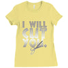 i will cut you Ladies Fitted T-Shirt
