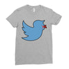 boy bird Ladies Fitted T-Shirt