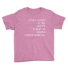 intelligence is the ability to adapt to change Youth Tee