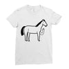 hai Ladies Fitted T-Shirt
