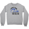 I Don't Care How Many Miles Per Gallon Crewneck Sweatshirt