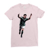 lionel messi 4 Ladies Fitted T-Shirt