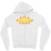 kylo stabbed first Zipper Hoodie