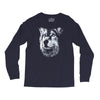 round neck dog wolf Long Sleeve Shirts