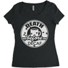 death before decaf Women's Triblend Scoop T-shirt
