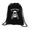 captain 'merica Drawstring Bags