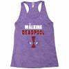 the walking deapool Racerback Tank
