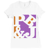 pb&amp;j vectorized Ladies Fitted T-Shirt