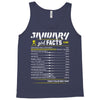 January Girl Facts Aquarius Tank Top
