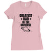 Greatest Dad In The Universe Ladies Fitted T-Shirt