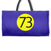 73 the perfect number t shirt the big bang theory cool funny Weekender Totes