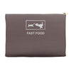 fast food funny Accessory Pouches