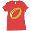 made in mordor Ladies Fitted T-Shirt