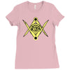 all seeing eye Ladies Fitted T-Shirt