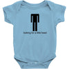 offensive t shirt lookng for a little head rude tee funny shirt Baby Onesie