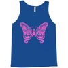 breast cancer butterfly Tank Top