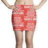 March Girl Hated By Many Mini Skirts