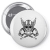 vikings head Pin-back button