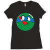 who watches the pizza Ladies Fitted T-Shirt