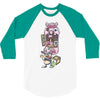 piggy pizza 3/4 Sleeve Shirt