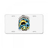 child and monsters License Plate