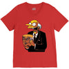 burns vs trump V-Neck Tee