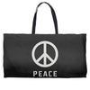 peace sign Weekender Totes