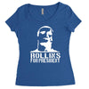 rollins for president  funny  comic henry rollins punk rock tv p Women's Triblend Scoop T-shirt