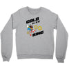 gold all in my ring Crewneck Sweatshirt