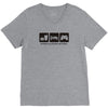 eat sleep game V-Neck Tee