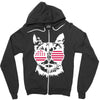 cat usa Zipper Hoodie