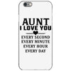I Love You Aunt iPhone 6/6s Case