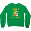 World's Best Boss Mario Crewneck Sweatshirt