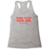 funny t shirt come to the dark side we have cookies rude tee offensive Racerback Tank