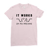 It Works On My Machine Ladies Fitted T-Shirt