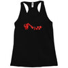rolling into battle Racerback Tank