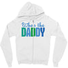who's the daddy christmas Zipper Hoodie